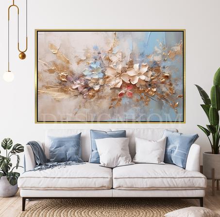 Emergence flowers paint style