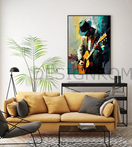 MAN PLAY GUITAR