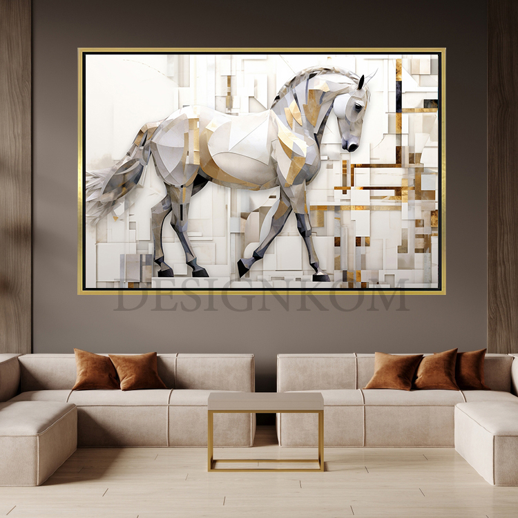 performing geometrique horse
