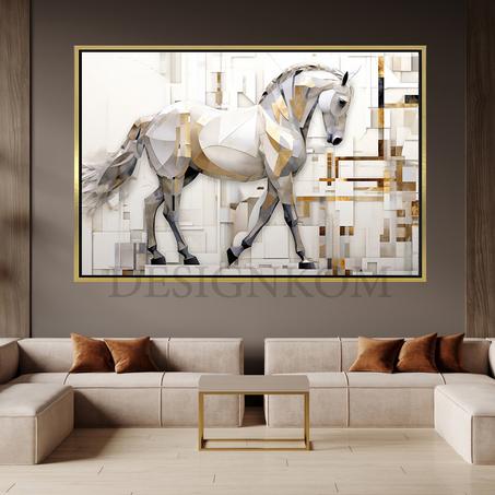 performing geometrique horse