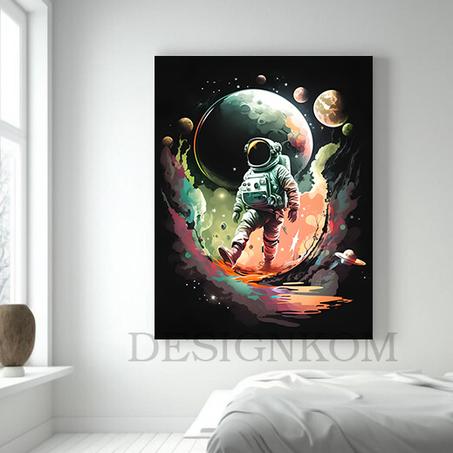astronaut step moon