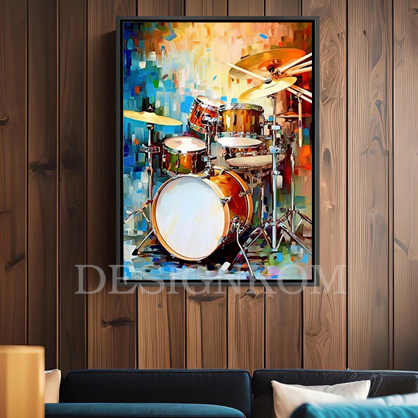 Musical Drums Vibration