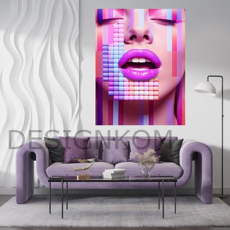 WOMAN COLORFUL SENSATION