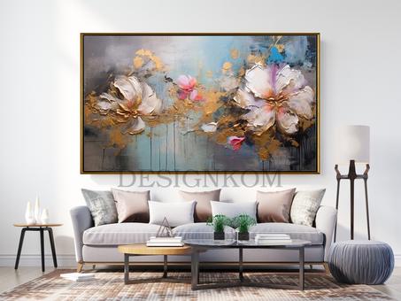 FLOWERS PAINTING COLORS
