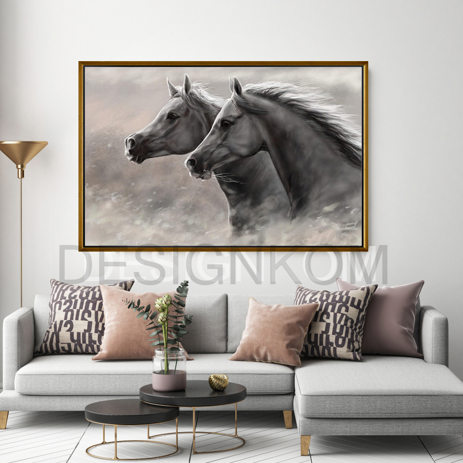 grey horses coupe