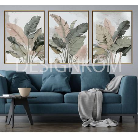 bannana tropical leafs style
