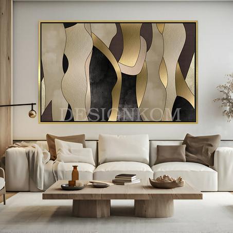 brown black gold minimaliste
