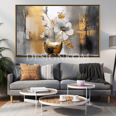 the gold boquet flowers