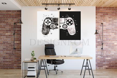 BLACK AND WHITE CONTROLLER STYLE
