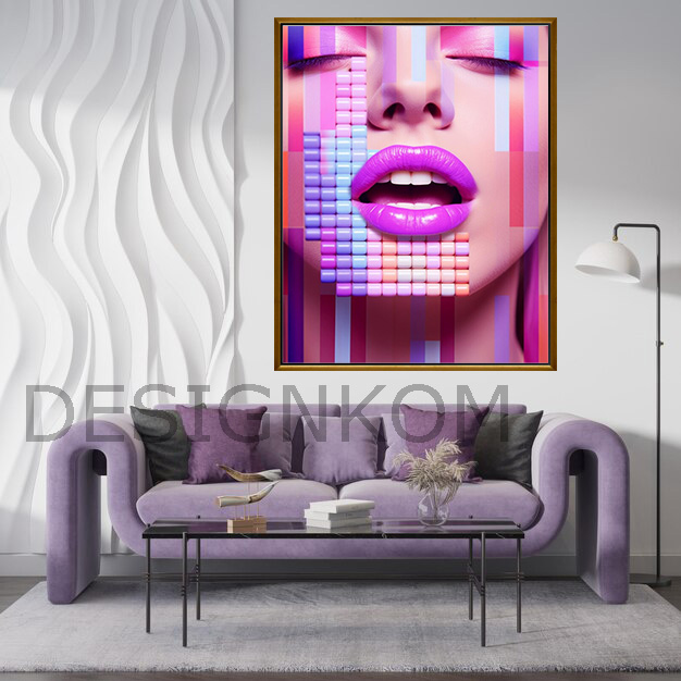 WOMAN COLORFUL SENSATION