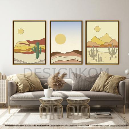 sun desert cactus