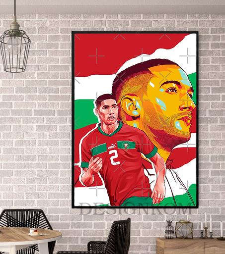 HAKIMI ZIYECH  MOROCCO DREAM