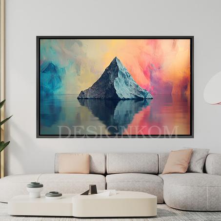 montain colors reflect