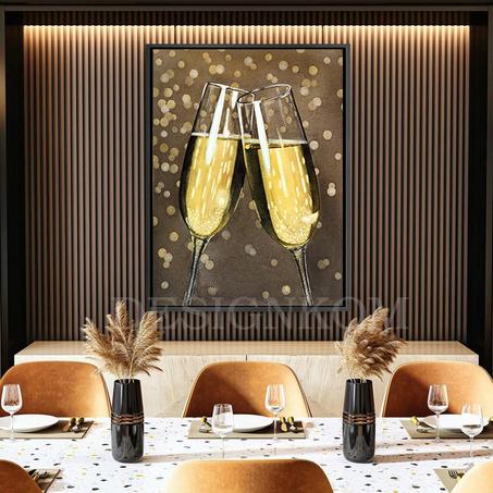 flute toast art