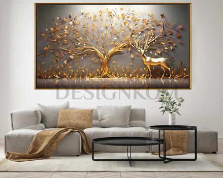 GOLDEN CERF TREE APPEARANCE