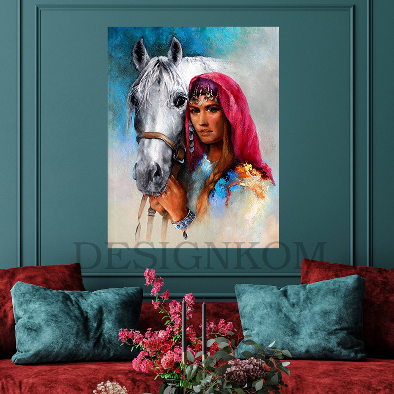 amazigh woman horse