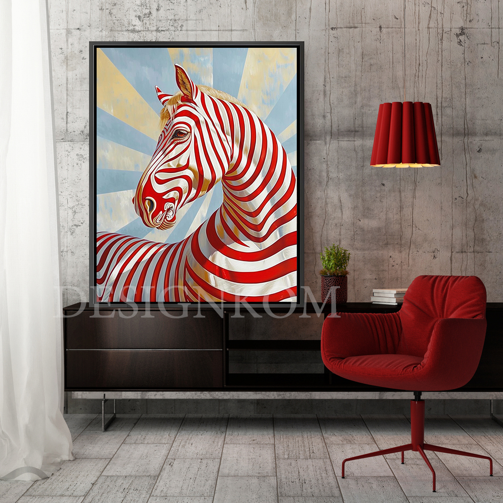 dremy red horse zebre