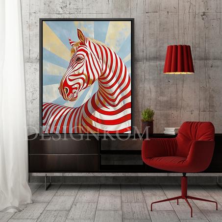 dremy red horse zebre