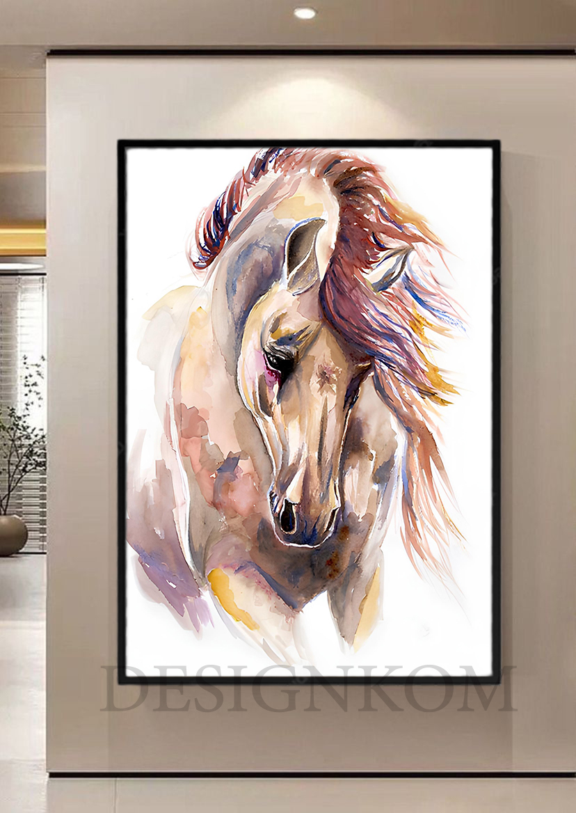 horse hear draw
