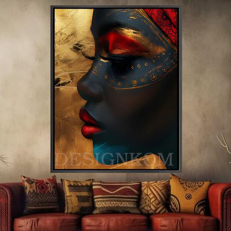 make up of africain culture