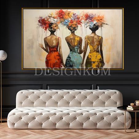3 women outing happiness