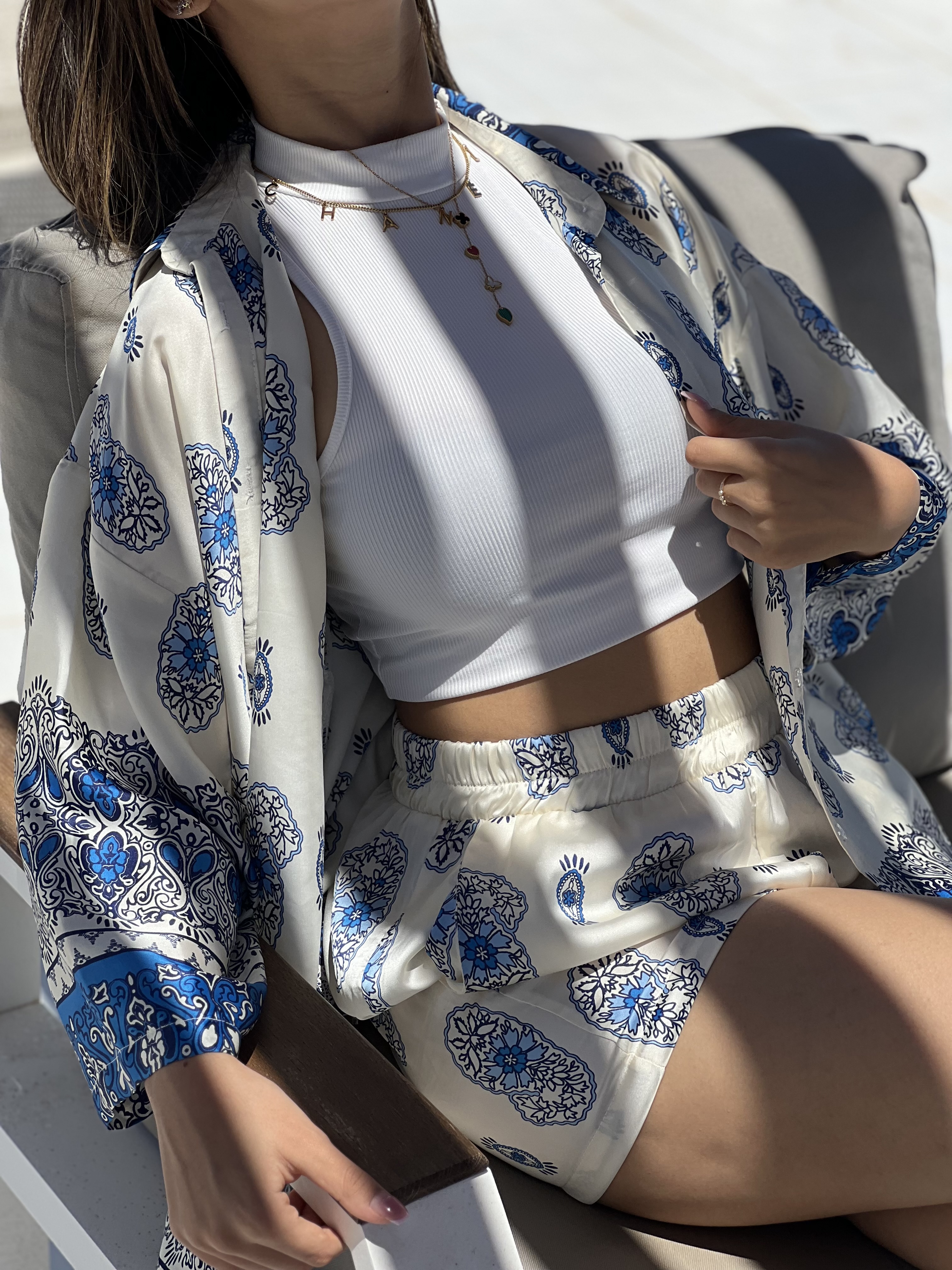 ENSEMBLE SHORT + CHEMISE