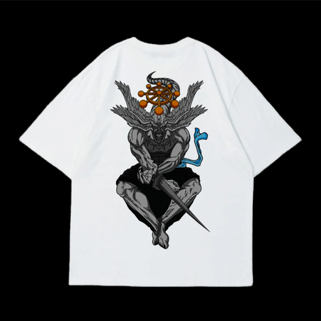 MAHURAGA WHITE OVERSIZED T-SHIRT