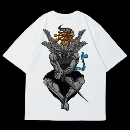 MAHURAGA WHITE OVERSIZED T-SHIRT