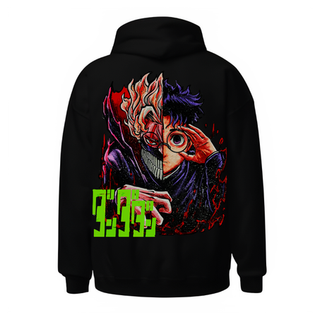 DAN DA DAN OVERSIZED HOODIE – Samurai Style Streetwear