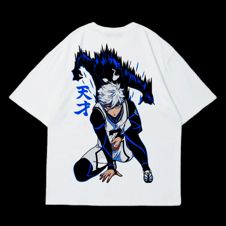 NAGI WHITE OVERSIZED T-SHIRT