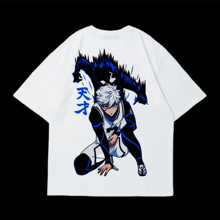 NAGI WHITE OVERSIZED T-SHIRT
