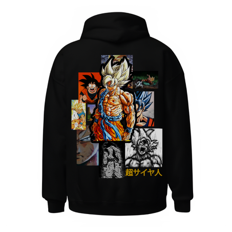 GOKU OVERSIZED HOODIE – Samurai Style Streetwear