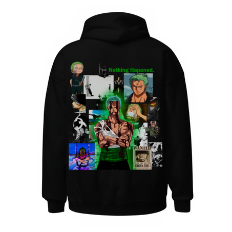 ZORO OVERSIZED HOODIE – Samurai Style Streetwear