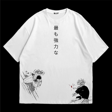 GOJO VS SUKUNA OVERSIZED T-SHIRT