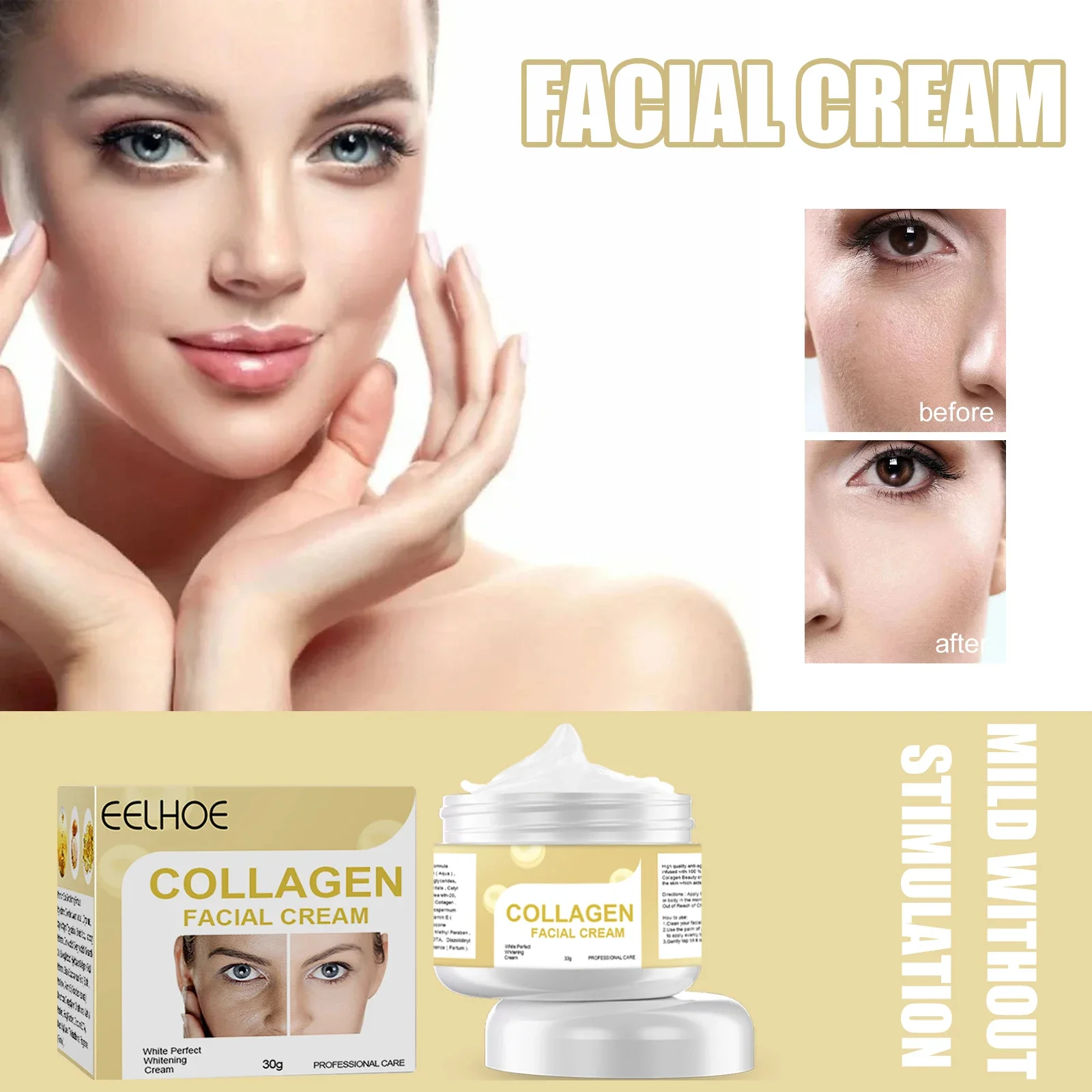 Eehoe Collagen Cream — Reveal Firmer, Youthful, Glowing Skin