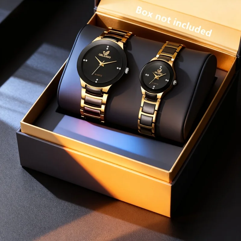 Orlando Premium Duo Watch Set – Elegant Pair for Couples