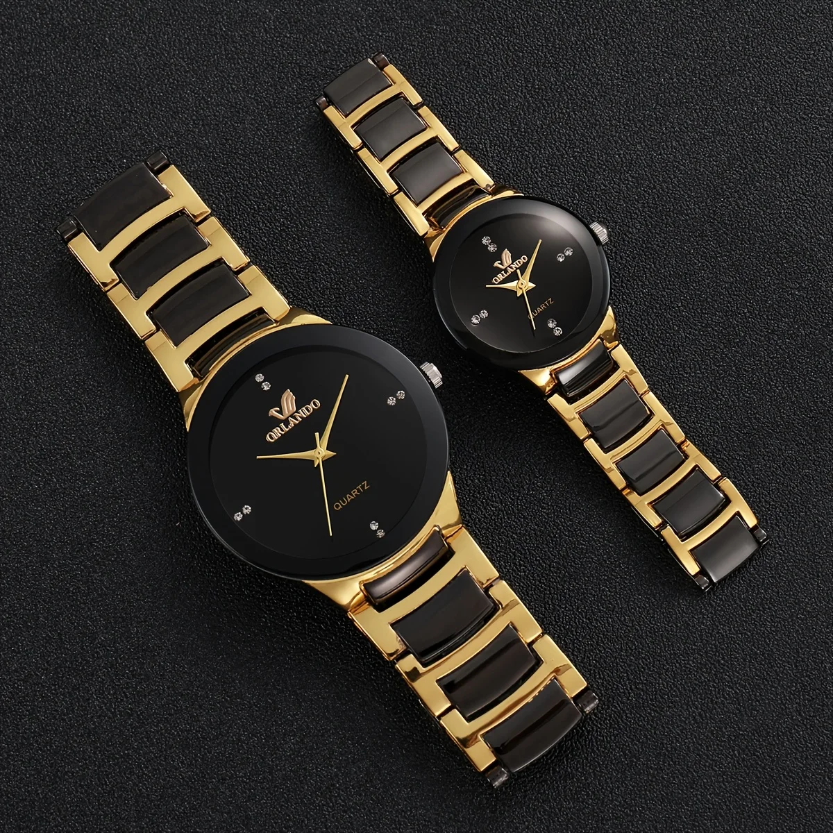 Orlando Premium Duo Watch Set – Elegant Pair for Couples