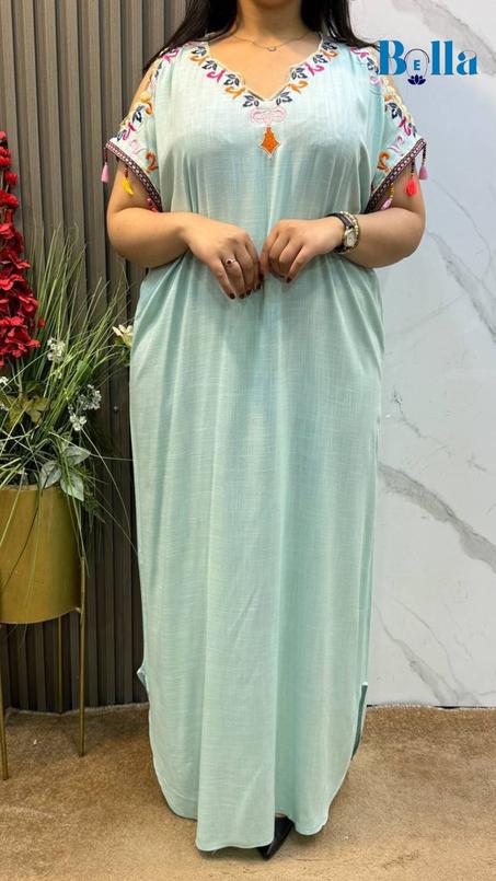 قفطان بسيط لكن راقٍ✨