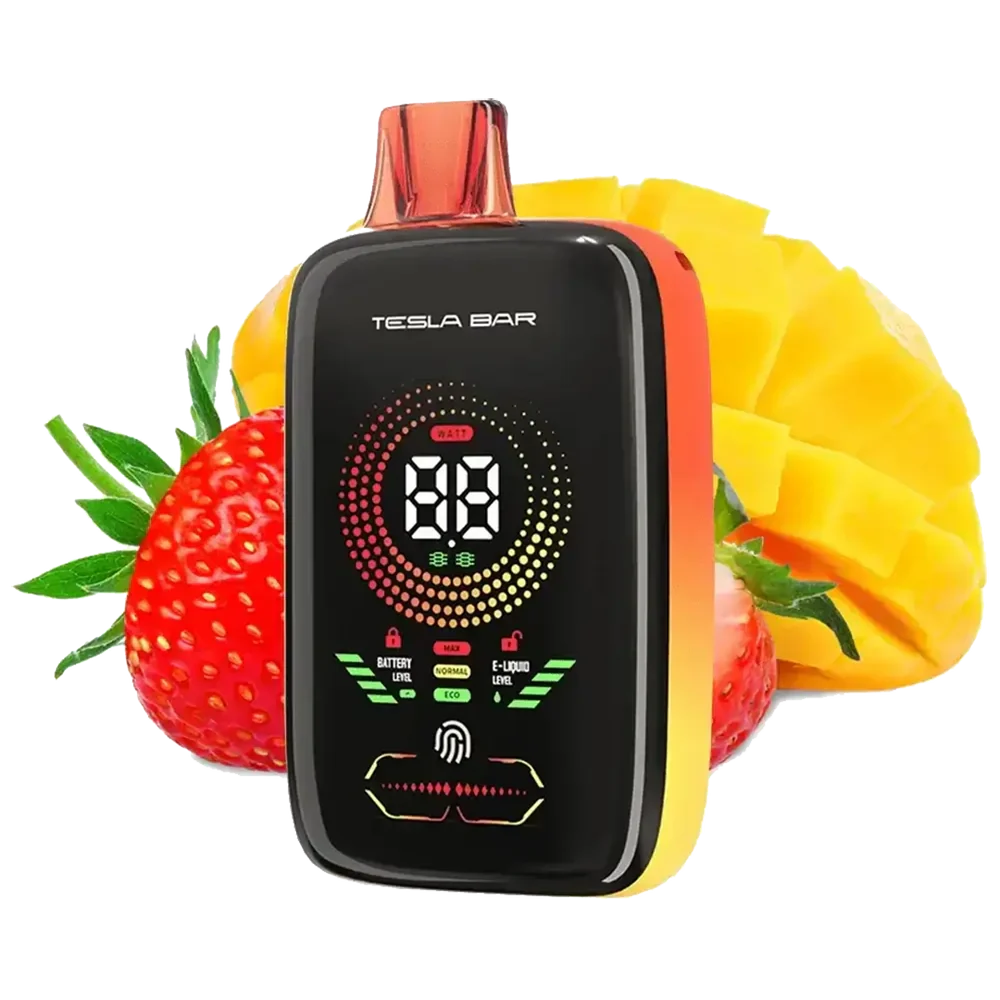 Tesla Bar XT 25K - Strawberry Mango - 5%
