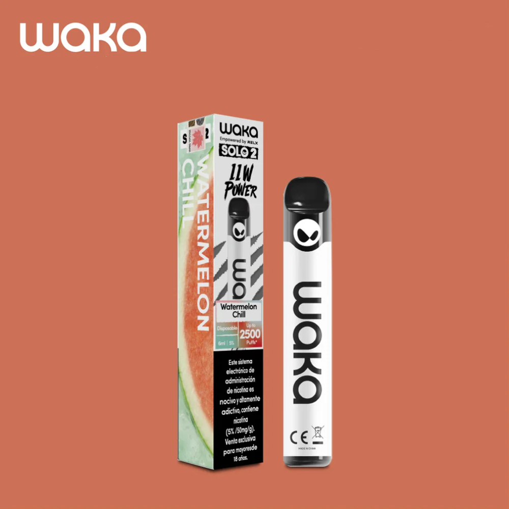WAKA Solo 2 – 2500 Puffs