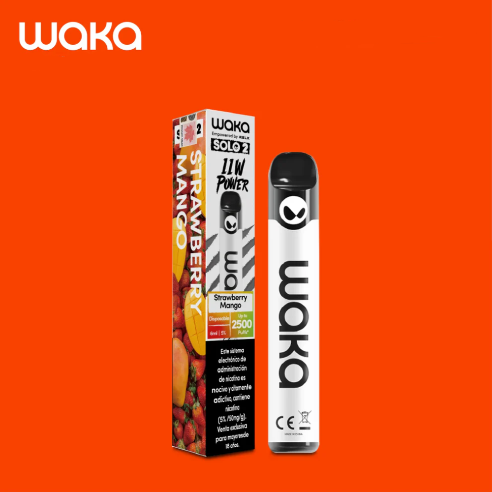 WAKA Solo 2 – 2500 Puffs