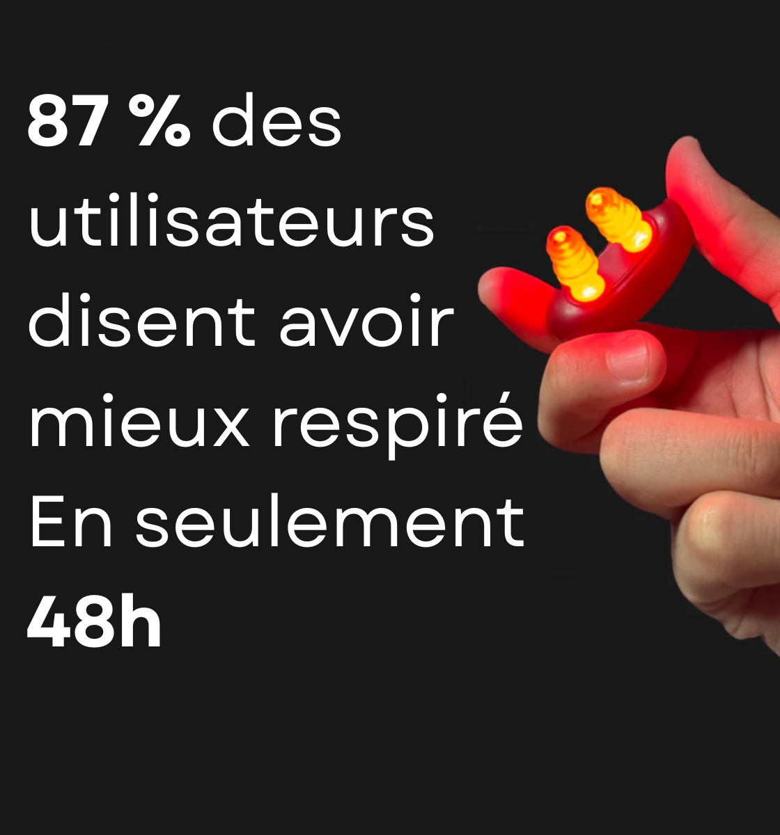 Appareil de thérapie nasale | Soulagement rapide du nez bouché, allergies, sinusite