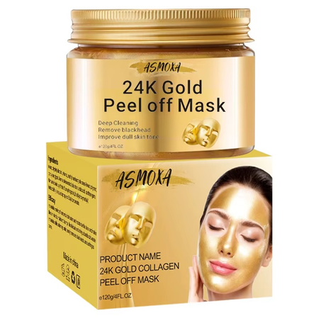 SenGlow™ – Masque Or 24K Ultra Purifiant | Teint Lumineux |Zéro Points Noirs | Résultats en 7 Jours