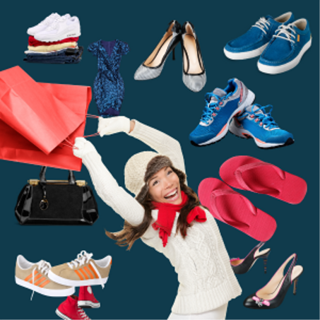 ملابس واحذية نسائية