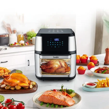 قلاية هوائية 12 لتر  طعام لذيذ وصحي في دقائق