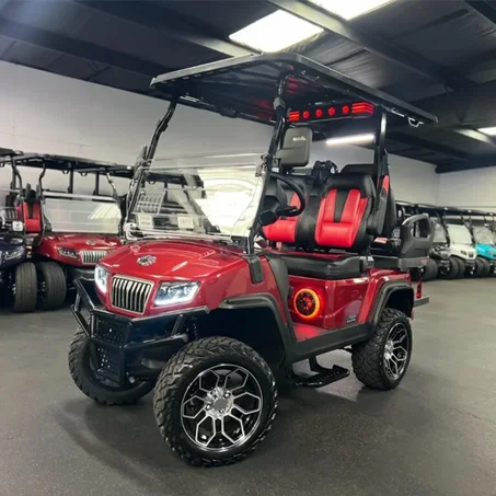 2025 Evolution D5 Maverick 2+2 Plus Flamenco Red – Premium 4 Passenger