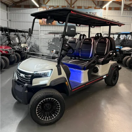 2026 Epic E60FX Premium 6-Passenger Lithium Golf Cart