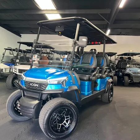 2026 ICON I60LX Electric Blue – Premium 6 Passenger