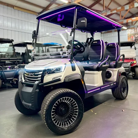 2026 Epic E40FX Premium 4-Passenger Lithium Golf Cart