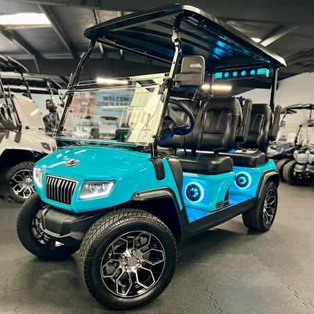 2025 Evolution D5 Ranger 4 Plus Sky Blue – Premium 4 Passenger